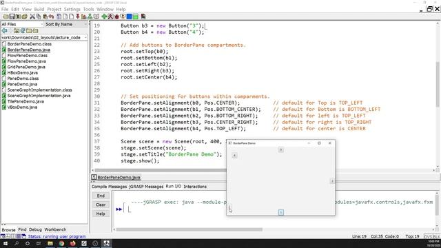 JavaFX Layouts смотреть онлайн