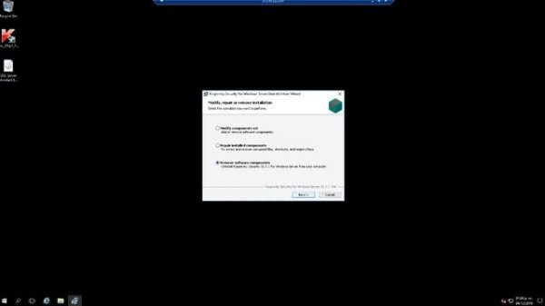 How Uninstall Kaspersky Security 10 for Windows Server