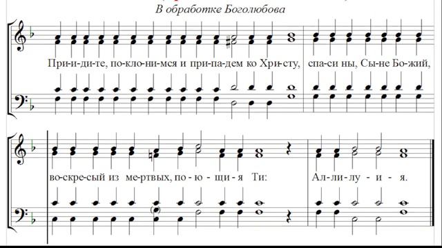 🎼 Приидите поклонимся... Боголюбова (альт) смотреть онлайн