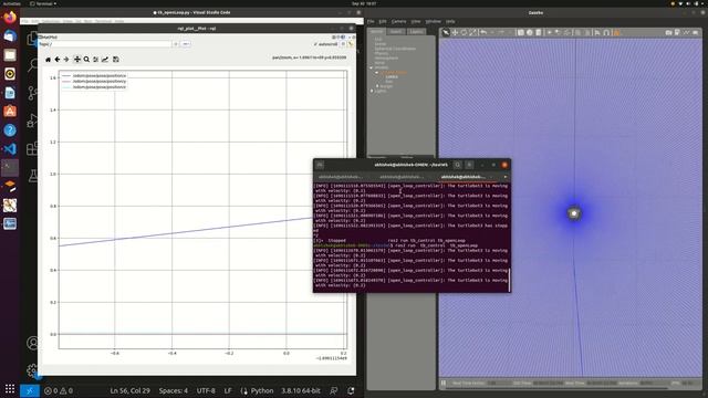 Implementation of Open loop controller node to control the Turtlebot3 смотреть онлайн