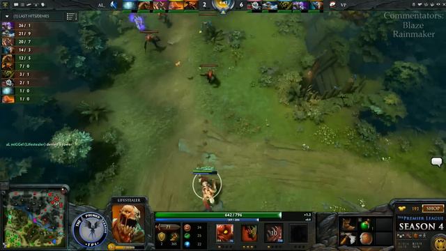Absolute Legends vs Virtus.Pro, Game 1 (Feb 19) - TPL Season 4 смотреть онлайн