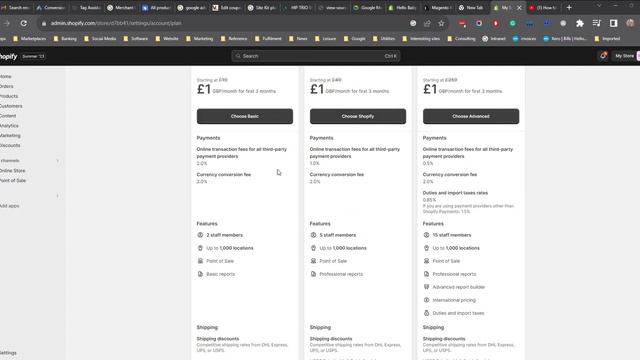 How to Sign up for a Shopify Plan Tutorial смотреть онлайн