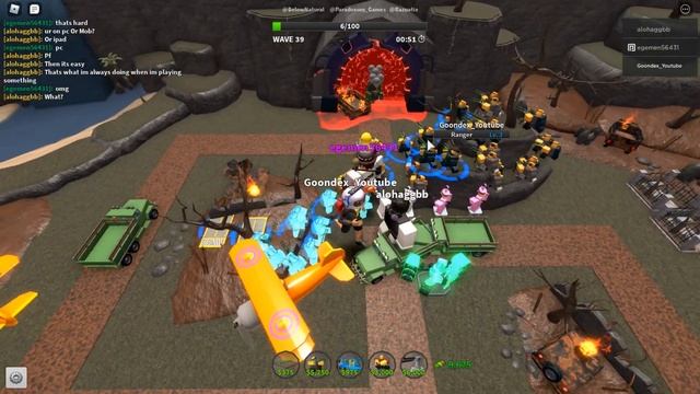 Hardcore MODE Roblox Tower Defense Simulator - First try смотреть онлайн