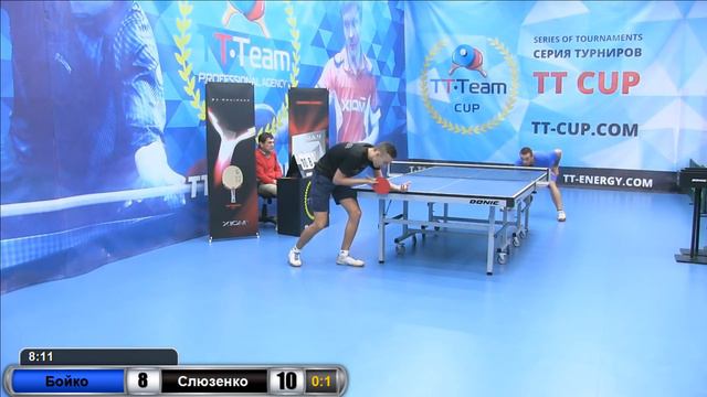 Бойко - Слюзенко. 18 сентября 2016 TT Cup смотреть онлайн