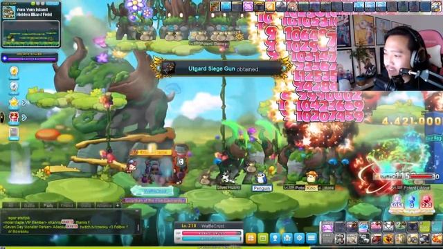 Another totem and a waffle in Maplestory - Level 220! смотреть онлайн