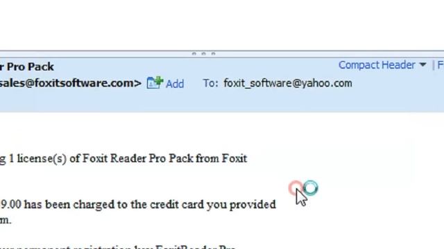 Foxit PDF Reader Registration