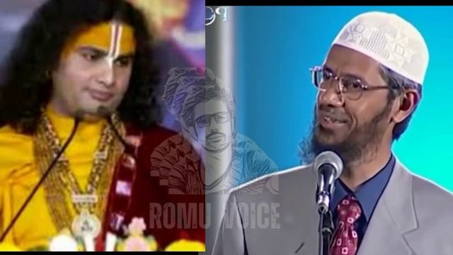 Why worshipped God not giving peace to human | Aniruddacharya vs dr zakir naik 2023 смотреть онлайн