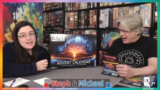 All the Games with Steph: Exit: The Game – Advent Calendar: The Hunt for the Golden Book - Day 1! смотреть онлайн