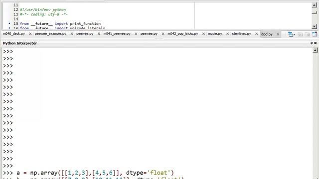 61 numpy arithmetic смотреть онлайн