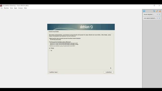 Tugas Prak. PTI tentang bagaimana cara instalasi linux debian pada Oracle VM VirutalBox смотреть онлайн