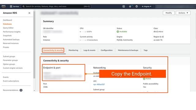 Getting Information from Your MySQL Cloud Account for a MySQL Connection смотреть онлайн
