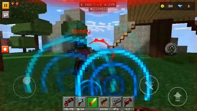Akinari Review - Pi❎el Gun 3D Weapon Knife Fire Demon ! смотреть онлайн