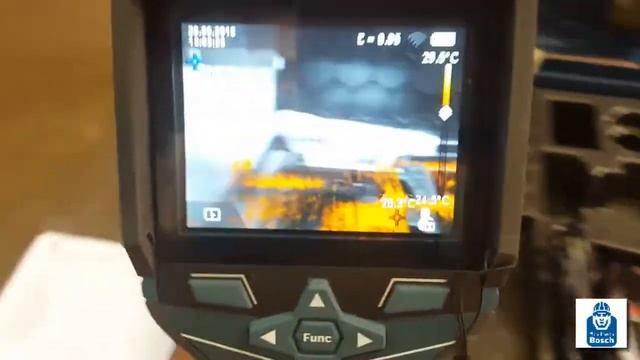 CAMERA THERMIQUE GTC 400 C - TUTO VIDEO TEST смотреть онлайн