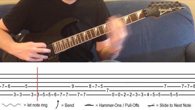 How To Play 'Supermassive Black Hole' by Muse (With On Screen Tabs!) - Guitar Tutorial смотреть онлайн