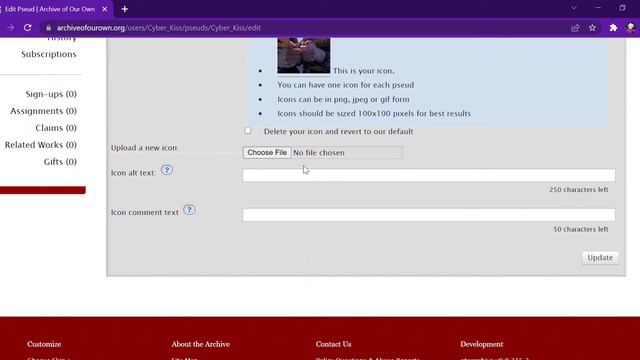 How to change your pfp on AO3 смотреть онлайн