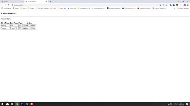 Spring MVC + Spring Thymeleaf + Spring Security + Spring JDBC Template + MySQL смотреть онлайн
