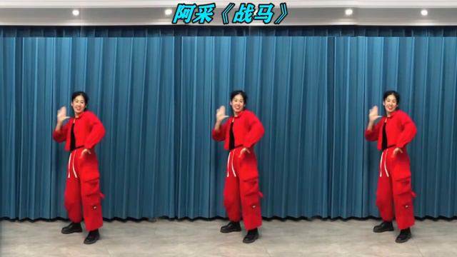 春节网红舞《战马》马蹄哒哒哒，太火，64步大家跳疯了 смотреть онлайн