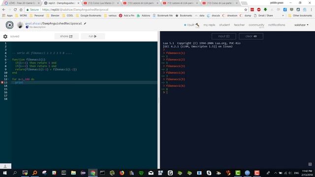 104. Corso di Lua parte 4: ancora su funzioni e for смотреть онлайн
