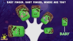 Halloween Cake Pop Finger Family Collection | Halloween Finger Family Songs