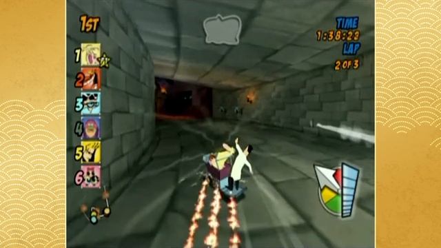 Cowardly Competition - Cartoon Network Racing #4 (Co-op) смотреть онлайн