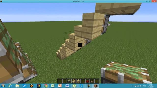 как сделать лестницу в майнкрафт смотреть онлайн