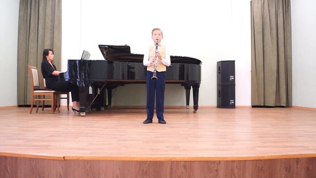 Ф. Мендельсон, "Адажио", исп. Алексей Карасов, кларнет смотреть онлайн