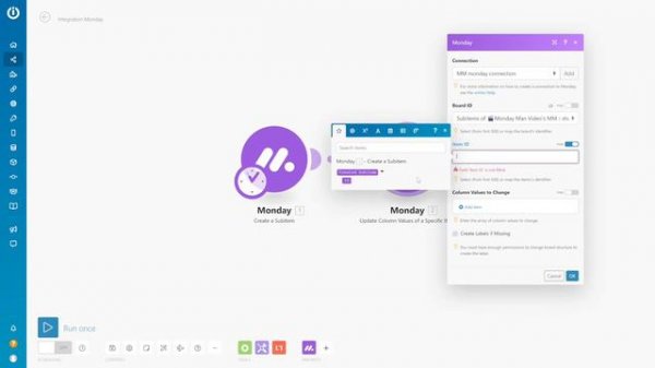 How to create subitems using Make/Integromat The Monday Man way