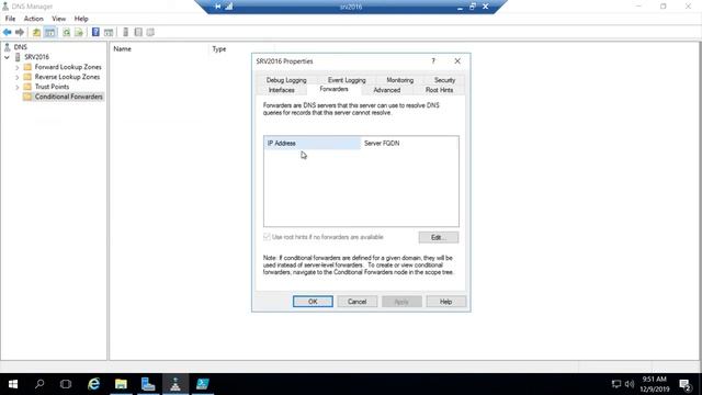 Компьютерные уроки Windows Server 2016 70-741 Урок 3 (DNS Conditional forwarder) смотреть онлайн