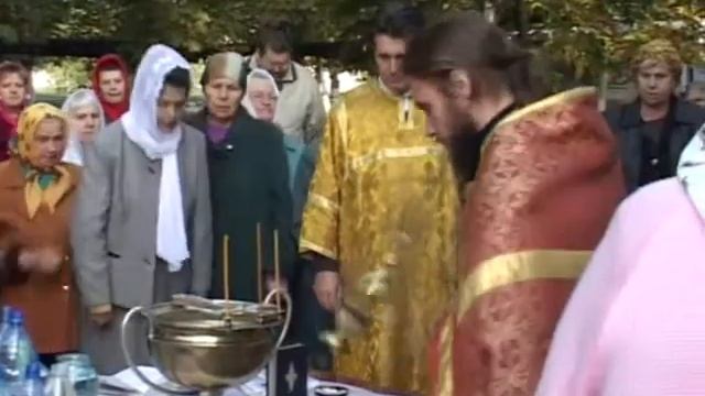 Освещение Храма ЦРБ Лабинск 21 10 2007 смотреть онлайн
