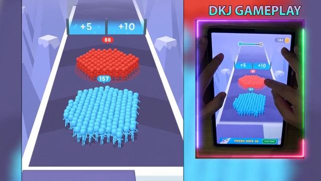 Count Masters Cowd Runner Game Mobile Walkthrough All Levels Best Gameplay Freeplay Android,iOS App смотреть онлайн