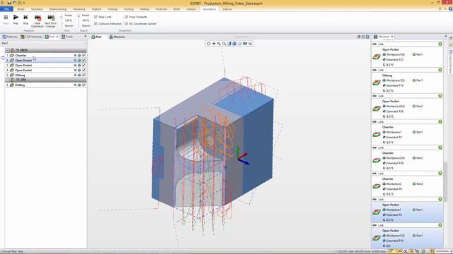 ESPRIT TNG R2.0 Program Optimization смотреть онлайн