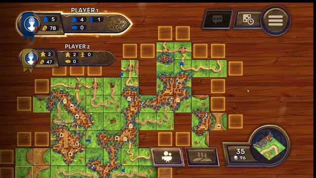 Carcassonne Board Game #4 : TRADERS AND BUILDERS | 2 Player смотреть онлайн