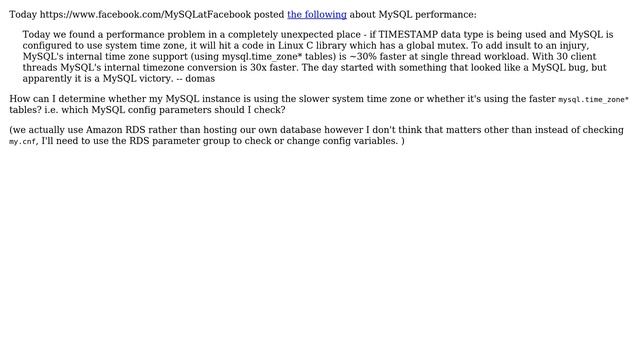 DevOps & SysAdmins: How to set MySQL's internal time zone support? смотреть онлайн