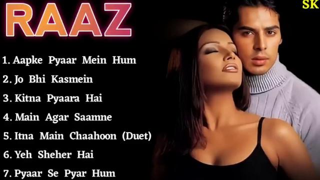 Raaz Movie All ❣️ Songs🥰Dino Morea 😍 Bipasha Basu💕💞