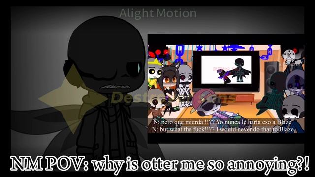 || NM SANS REACT TO THE REACT TO VID || https://youtube.com/@comandantefififiguchuwu #gacha смотреть онлайн