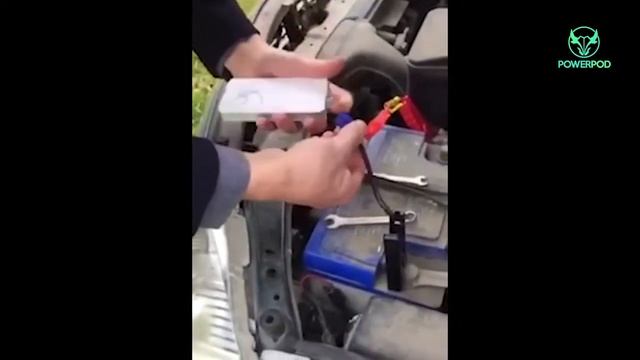 Пуско-зарядное устройство Powerpod™. Заводим Toyota Camry смотреть онлайн