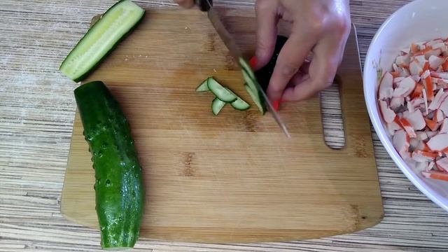 Какой же вкусный салат у меня получился! Салат "Фантазия". смотреть онлайн