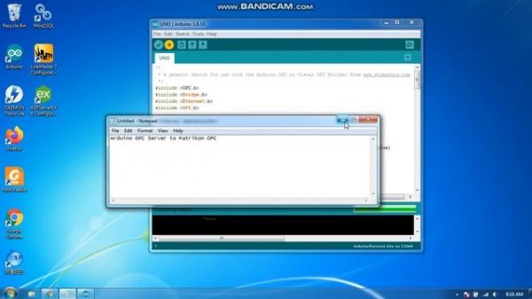 Configure Arduino OPC Server with Matrikon OPC