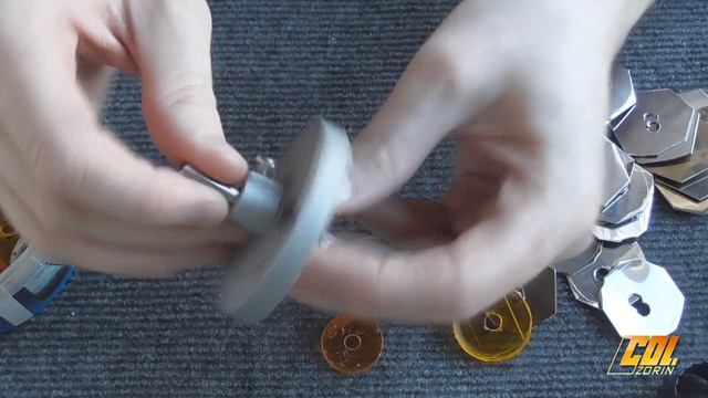 Монеты для наборной ручки - как удобнее нарезать. смотреть онлайн