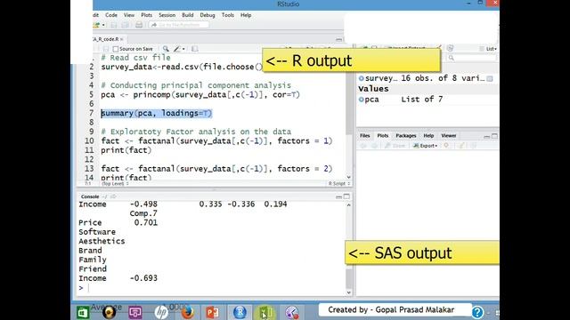 009 Workshop Conduct principal component analysis using R #Principal#Component#FactorAnalysis смотреть онлайн