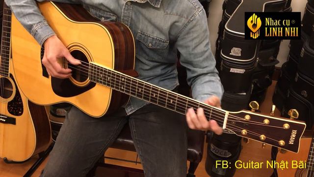 Test đàn Guitar Acoustic Yamaha L6 смотреть онлайн