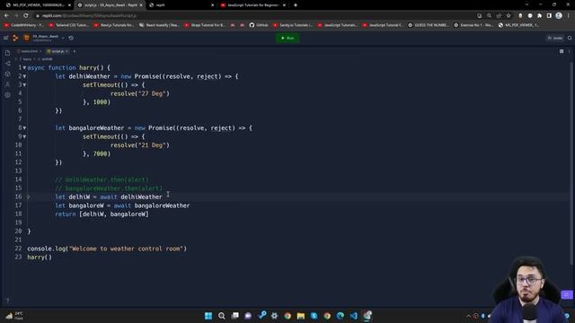 Async/Await in JavaScript | JavaScript Tutorial in Hindi #59 смотреть онлайн