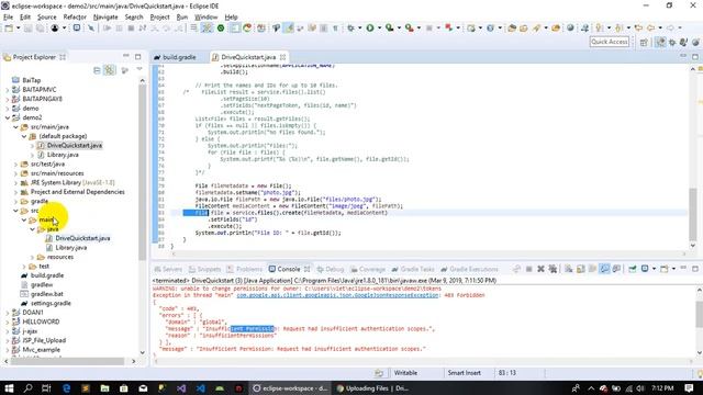 How to upload Multi files to google drive api using springboot-thymeleaf-gradle смотреть онлайн