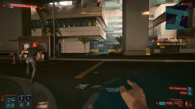 Cyberpunk 2077's Amazing AI and gun textures / gun noises смотреть онлайн