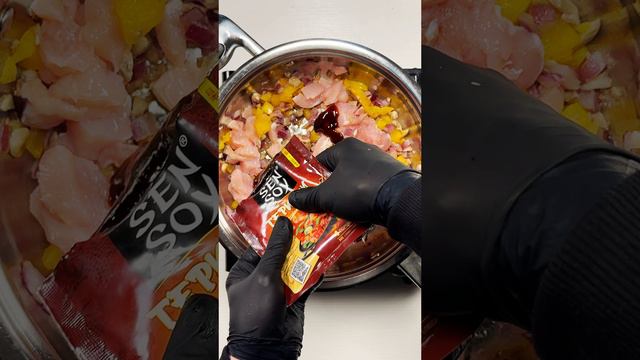 Кесадилья терияки и халапеньо