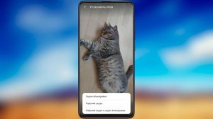 ✅ Как установить фото на экран телефона ?