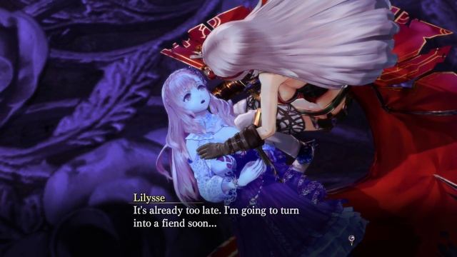 Nights of Azure Final Boss and True Ending смотреть онлайн