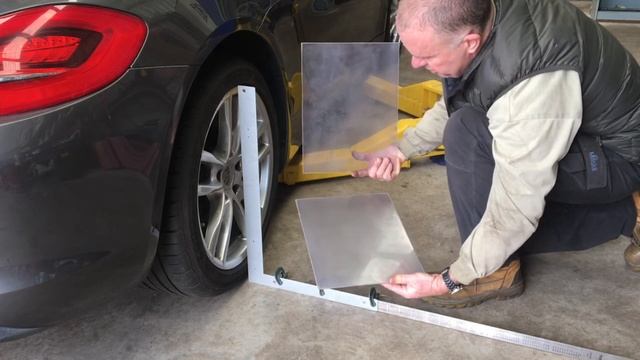Porsche 981 Wheel Alignment