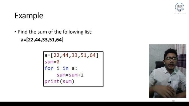 L11 | Python | Iterations | For | Part 1 | Bangla смотреть онлайн