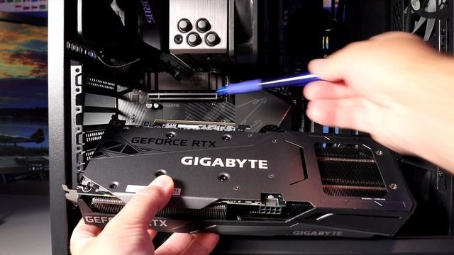 How To Install a Graphics Card in a PC (Gigabyte GeForce RTX 3060 Install) смотреть онлайн